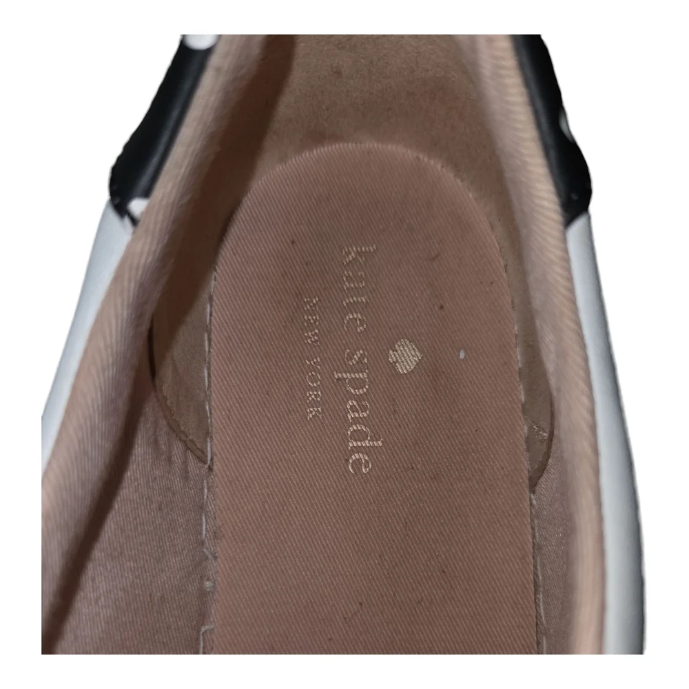 KATE SPADE NEW‎ YORK WOMENS SNEAKERS POLKA DOT SPADE SIZE 8B